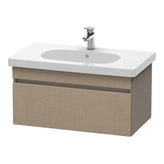 Duravit Meuble sous-lavabo DuraStyle 80x45,3 cm, lin/bas ma, 1 tiroir, suspendu