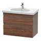 Duravit Meuble sous lavabo DuraStyle 80x45,3 cm, N dk/b ma, 2 tiroirs, suspendu-1