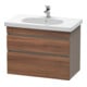 Duravit Meuble sous-lavabo DuraStyle 80x45,3 cm, N nat/b ma, 2 tiroirs, suspendu-1