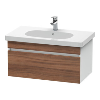 Duravit Meuble sous-lavabo DuraStyle 80x45,3 cm, N nat/blanc mat, 1 tiroir, suspendu