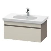 Duravit Meuble sous-lavabo DuraStyle 80x45,3 cm, taupe/mat, 1 tiroir, suspendu