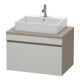 Duravit Meuble sous-lavabo DuraStyle 80x54,8 cm, betg/ba ma, f Kons, 1 tiroir-1