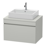 Duravit Meuble sous lavabo DuraStyle 80x54,8 cm, béton gris, 1 tiroir-1