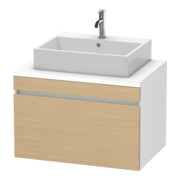 Duravit Meuble sous-lavabo DuraStyle 80x54,8 cm, blanc mat, 1 tiroir