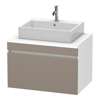 Duravit Meuble sous lavabo DuraStyle 80x54,8 cm, blanc mat, 1 tiroir