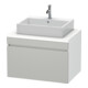 Duravit Meuble sous-lavabo DuraStyle 80x54,8 cm, blanc mat, 1 tiroir-1