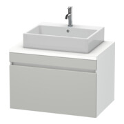 Duravit Meuble sous-lavabo DuraStyle 80x54,8 cm, blanc mat, 1 tiroir