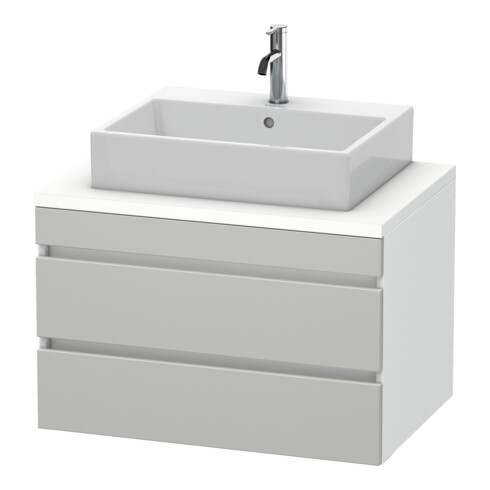 Duravit Meuble sous-lavabo DuraStyle 80x54,8 cm, blanc mat, 2 tiroirs