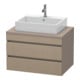 Duravit Meuble sous-lavabo DuraStyle 80x54,8 cm, blanc mat, 2 tiroirs-1