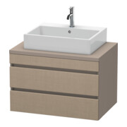 Duravit Meuble sous-lavabo DuraStyle 80x54,8 cm, blanc mat, 2 tiroirs-1
