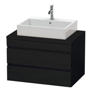 Duravit Meuble sous lavabo DuraStyle 80x54,8 cm, blanc œuf, avec 2 tiroirs