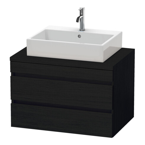 Duravit Meuble sous lavabo DuraStyle 80x54,8 cm, blanc œuf, avec 2 tiroirs