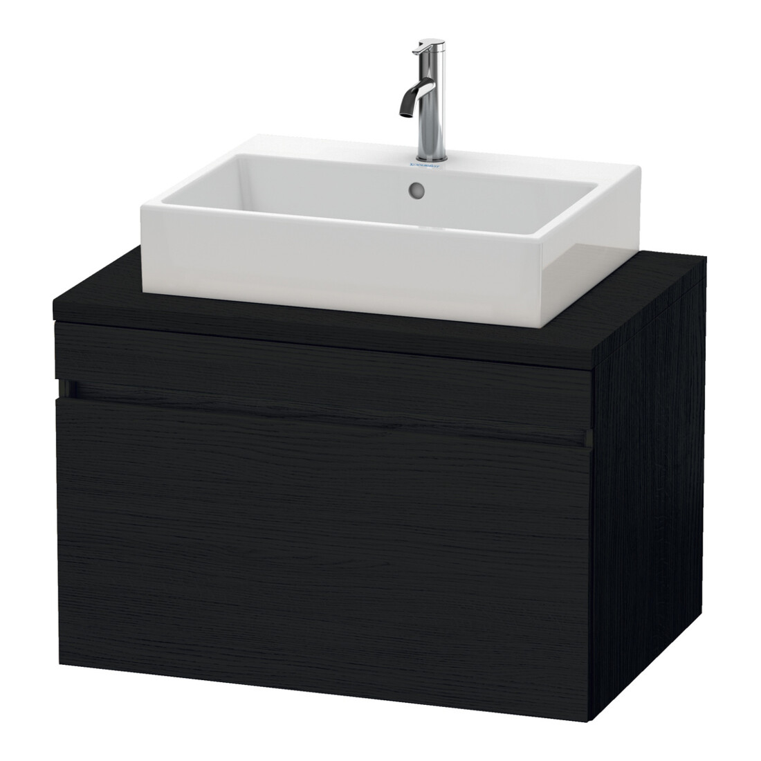 Duravit Meuble sous-lavabo DuraStyle 80x54,8 cm, blanc œuf, pour console, 1 tiroir