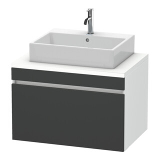 Duravit Meuble sous lavabo DuraStyle 80x54,8 cm, gris m/we ma, f Kons, 1 tiroir