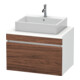 Duravit Meuble sous lavabo DuraStyle 80x54,8 cm, N dk/we ma, avec 1 tiroir-1