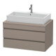 Duravit Meuble sous-lavabo DuraStyle 90x54,8 cm, bas. ma, f Kons, 2 tiroirs-1