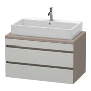 Duravit Meuble sous lavabo DuraStyle 90x54,8 cm, bet/ba ma, f Kons, 2 tiroirs