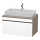 Duravit Meuble sous lavabo DuraStyle 90x54,8 cm, blanc, 1 tiroir-1
