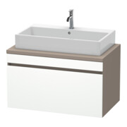 Duravit Meuble sous lavabo DuraStyle 90x54,8 cm, blanc, 1 tiroir