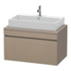 Duravit Meuble sous-lavabo DuraStyle 90x54,8 cm, blanc mat, 1 tiroir-1