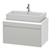 Duravit Meuble sous lavabo DuraStyle 90x54,8 cm, blanc mat, 1 tiroir, pour console