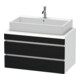 Duravit Meuble sous lavabo DuraStyle 90x54,8 cm, blanc mat, 2 tiroirs-1
