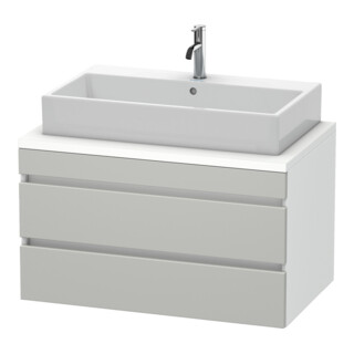 Duravit Meuble sous-lavabo DuraStyle 90x54,8 cm, blanc mat, 2 tiroirs