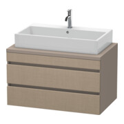 Duravit Meuble sous-lavabo DuraStyle 90x54,8 cm, blanc mat, 2 tiroirs