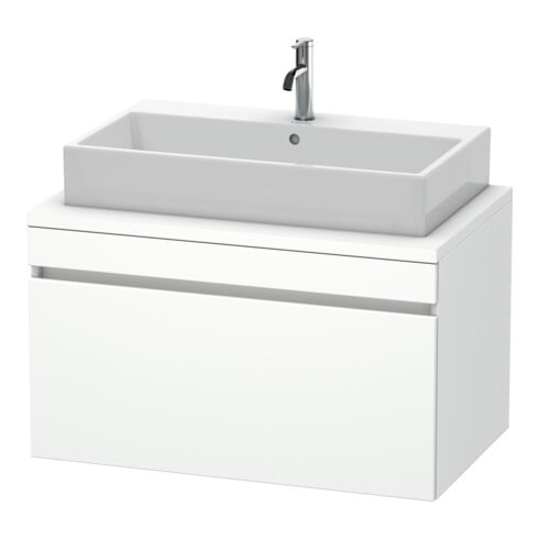 Duravit Meuble sous-lavabo DuraStyle 90x54,8 cm, blanc mat, pour console, 1 tiroir