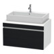Duravit Meuble sous lavabo DuraStyle 90x54,8 cm, blanc œuf/blanc, 1 tiroir-1