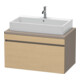 Duravit Meuble sous-lavabo DuraStyle 90x54,8 cm, blanc œuf/mat, 1 tiroir-1