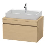 Duravit Meuble sous lavabo DuraStyle 90x54,8 cm, chêne naturel, 1 tiroir, pour console