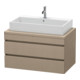 Duravit Meuble sous lavabo DuraStyle 90x54,8 cm, finition mate, 2 tiroirs-1