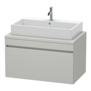 Duravit Meuble sous-lavabo DuraStyle 90x54,8 cm, gris béton, 1 tiroir, f Kons