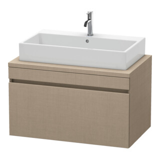 Duravit Meuble sous-lavabo DuraStyle 90x54,8 cm, lin, pour console, 1 tiroir