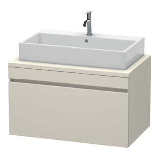 Duravit Meuble sous-lavabo DuraStyle 90x54,8 cm taupe, 1 tiroir, pour console