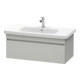 Duravit Meuble sous lavabo DuraStyle 93x44,8 cm, béton gris, 1 tiroir, suspendu-1
