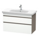 Duravit Meuble sous lavabo DuraStyle 93x44,8 cm, blanc, 2 tiroirs, suspendu mural-1