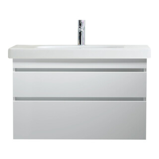 Duravit Meuble sous lavabo DuraStyle 93x44,8 cm, blanc mat, 2 tiroirs, suspendu