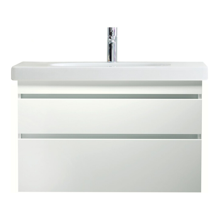 Duravit Meuble sous lavabo DuraStyle 93x44,8 cm, blanc mat, 2 tiroirs, suspendu