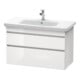 Duravit Meuble sous-lavabo DuraStyle 93x44,8 cm, blanc mat, 2 tiroirs, suspendu