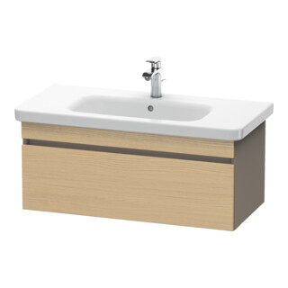 Duravit Meuble sous-lavabo DuraStyle 93x44,8 cm, blanc oeuf mat, 1 tiroir, suspendu