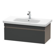Duravit Meuble sous lavabo DuraStyle 93x44,8 cm, gris, 1 tiroir, suspendu