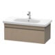 Duravit Meuble sous lavabo DuraStyle 93x44,8 cm, lin/mat, 1 tiroir, suspendu-1