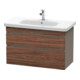 Duravit Meuble sous lavabo DuraStyle 93x44,8 cm, N dk/b ma, 2 tiroirs, suspendu-1