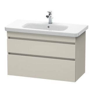 Duravit Meuble sous-lavabo DuraStyle 93x44,8 cm, Taupe, 2 tiroirs, suspendu