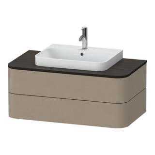 Duravit Meuble sous-lavabo Happy D.2 Plus 100x55 cm, 2 tiroirs, pour MWT, gris, laqué