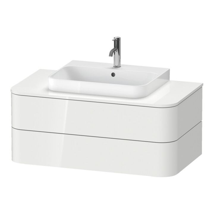 Duravit Meuble sous-lavabo Happy D.2 Plus 100x55 cm, blanc satin mat