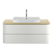 Duravit Meuble sous-lavabo Happy D.2 Plus 100x55 cm, f K, 2 tiroirs, f AWT, No blanc mat