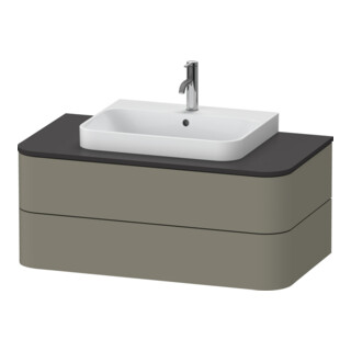Duravit Meuble sous lavabo Happy D.2 Plus 100x55 cm, f K, 2 tiroirs, f MWT, gs, st-g m